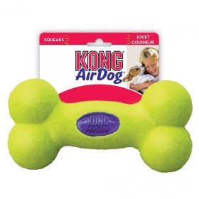 Jouet pour chien airdog squeaker bone KONG avec étiquette