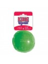 Jouet pour chien Squeez balle KONG coloris vert avec étiquette