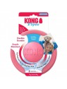 jouet pour chiot frisbee puppy kong rose avec emballage