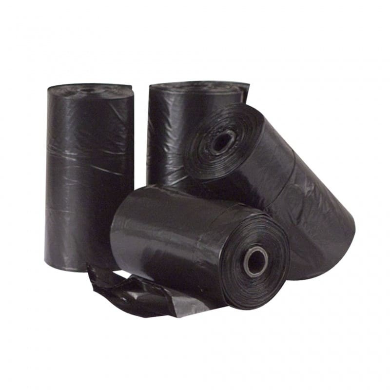 lot 4 rouleaux 20 sachets ramasse crottes doogy