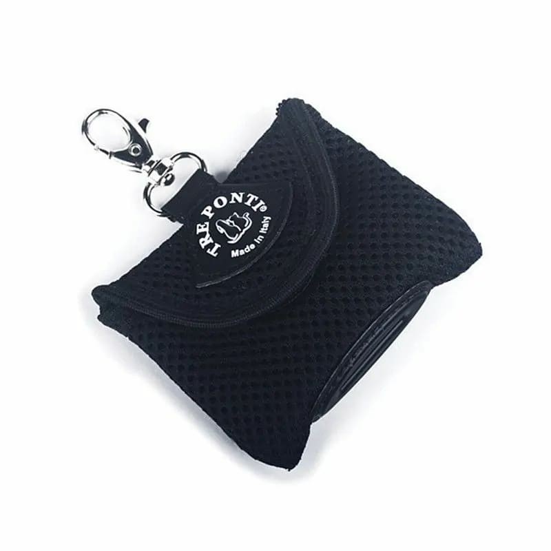 distributeur sachets ramasse crottes tre ponti noir