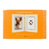 double cadre photo chien avec empreinte de patte en encre Pearhead avec emballage