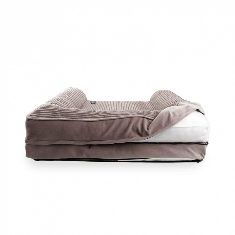 Le sofa pour chien beige collection Royale MARTIN SELLIER est déhoussable