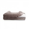 Le sofa pour chien beige collection Royale MARTIN SELLIER est déhoussable