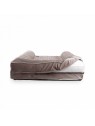 Le sofa pour chien beige collection Royale MARTIN SELLIER est déhoussable
