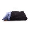 coussin pour chat bleu couverture collection doudouzen martin sellier