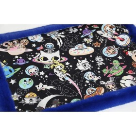 détails du motif du Tapis pour chat space dream le tapis rouge paris