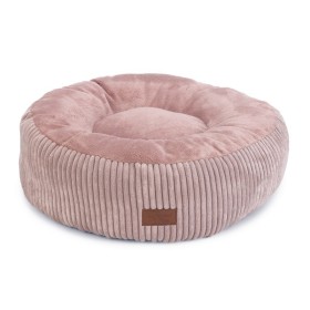coussin pour chat rose velours côtelé designed by lotte