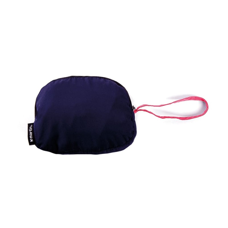 pochette pour ranger l'imperméable pour chien marine rose pocket MARTIN SELLIER