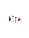 différents modèles de jouets chien corde MARTIN SELLIER fruits et légumes