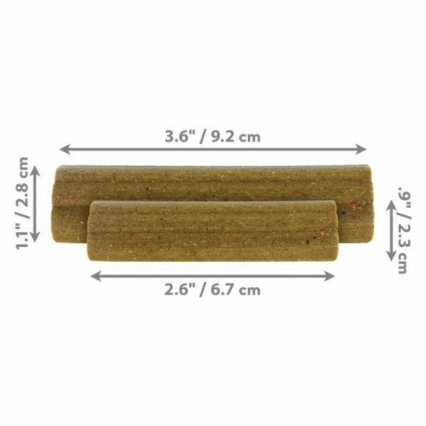 dimensions des friandises pour chien Ziggies Enhanced KONG