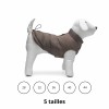 manteau pour chien brun Wisiti Beeztees disponible en plusieurs tailles
