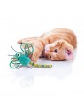 chat qui joue avec le jouet pour chat FlIngardo Dragonfly KONG