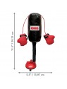 dimensions jouet pour chat connects punching bag KONG
