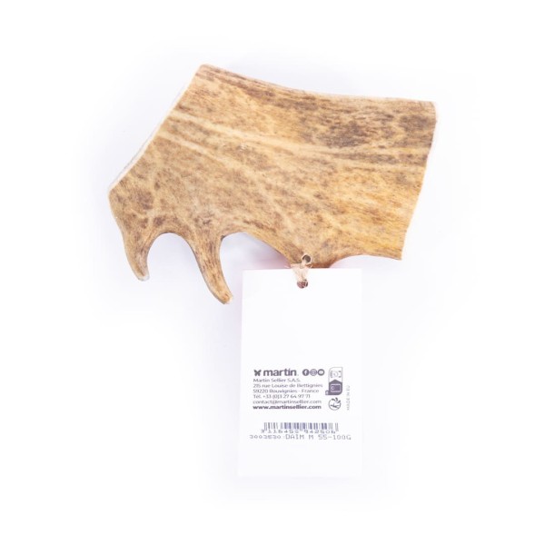 friandise pour chien bois de daim MARTIN SELLIER vue de dos