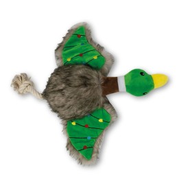 peluche de Noël pour chien canard Doogy