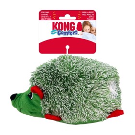 Peluche de Noël pour chien holiday comfort hedgehug kong avec étiquette