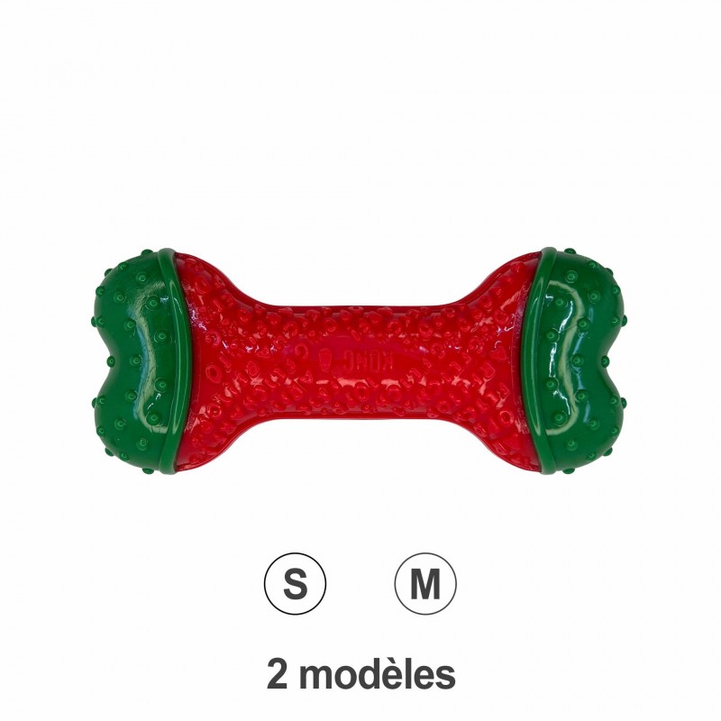 Jouet de noël pour chien Holiday Corestrenght KONG disponible en 2 tailles