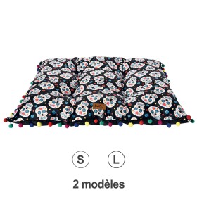 tapis pour chien Dia de Muertos Doogy disponible en 2 tailles