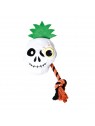 peluche d'Halloween pour chien tête de mort avec corde Doogy