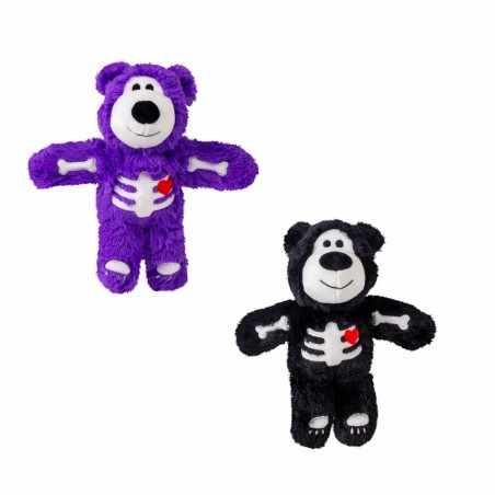 peluche d'halloween pour chien wild knots skeleton bear KONG