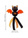 dimensions peluche d'halloween pour chien wubba ballistic bat kong