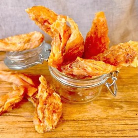 friandises chien croustillants dinde Cooka's Cookies dans un bocal en verre