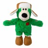 peluche de noel pour chien holiday wild knot bear KONG coloris vert