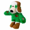 peluche de noel pour chien holiday wild knot bear KONG de profil