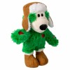peluche de noel pour chien holiday wild knot bear KONG de profil