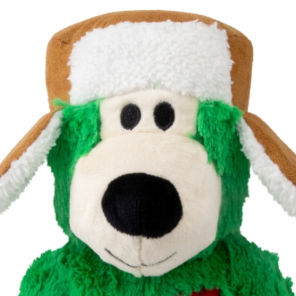 tête de la peluche de noel pour chien holiday wild knot bear KONG