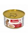 une boîte pour chat poulet avec canard en gelée les filous Prenium