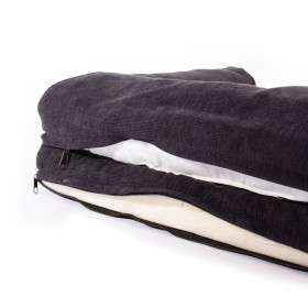 Sofa pour chien noir collection toudoudou MARTIN SELLIER déhoussable