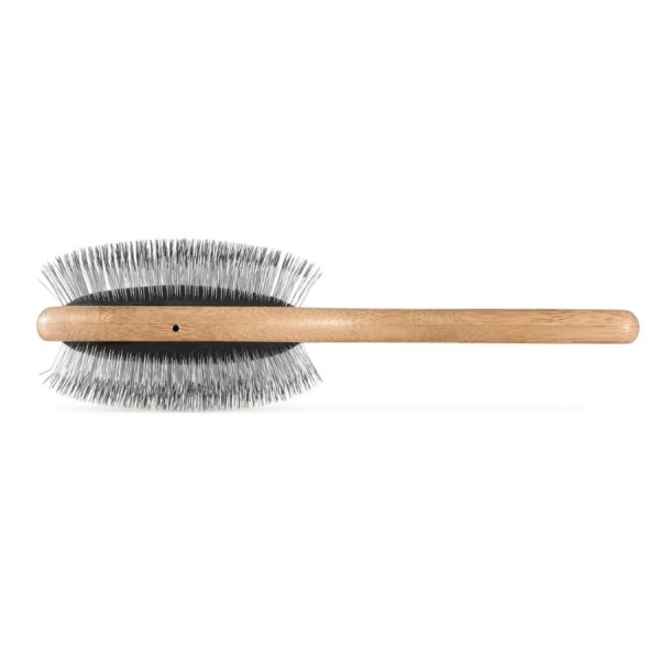 brosse carde double pour chien et chat à poils fin Artero à l'horizontal