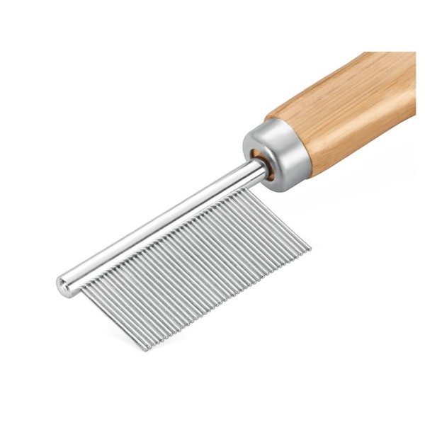 détail du peigne chien lacrymal mini buddy artreo