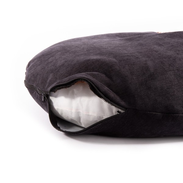 Coussin pour chien kaki couverture collection Toudoudou déhoussable