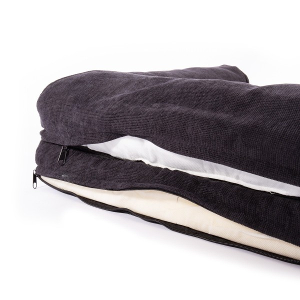 Sofa pour chat noir collection toudoudou MARTIN SELLIER déhoussable