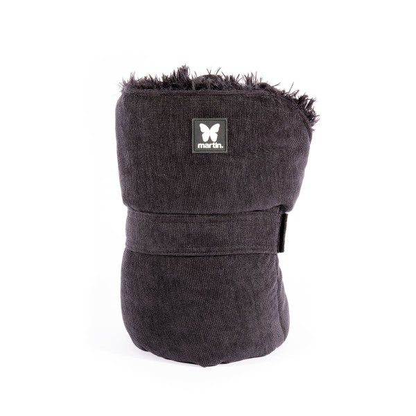 Cosy pour chien noir collection toudoudou plié