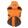 Manteau chien orange avec harnais intégré MOUNTAINEER Puppia