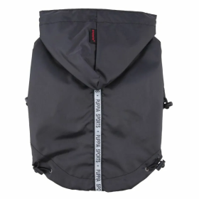 imperméable pour chien noir base jumper Puppia