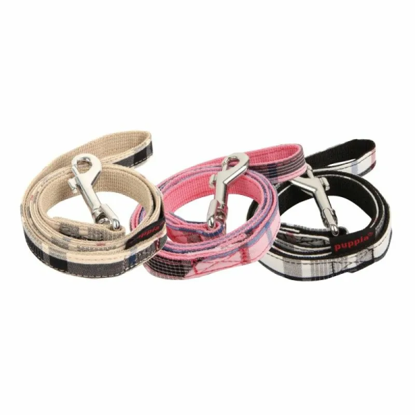 laisse pour chien beige junior Puppia existe beige, noir ou rose