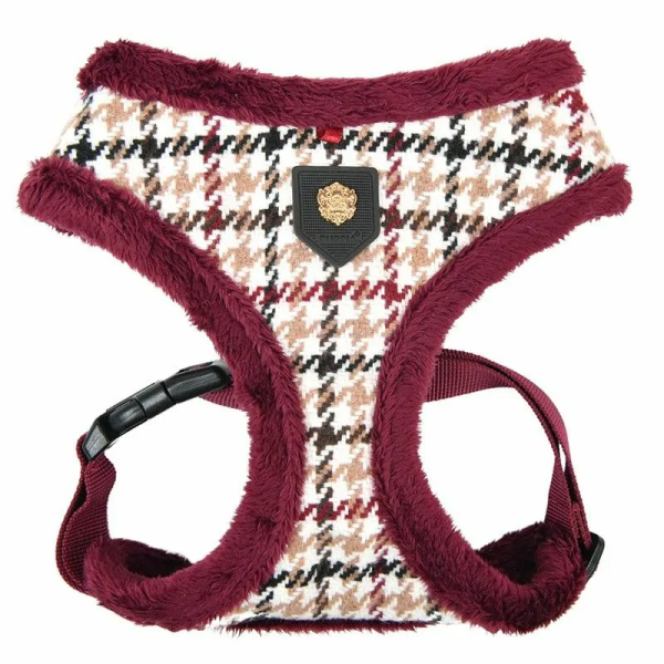 Harnais pour chien rouge KENT Puppia de face