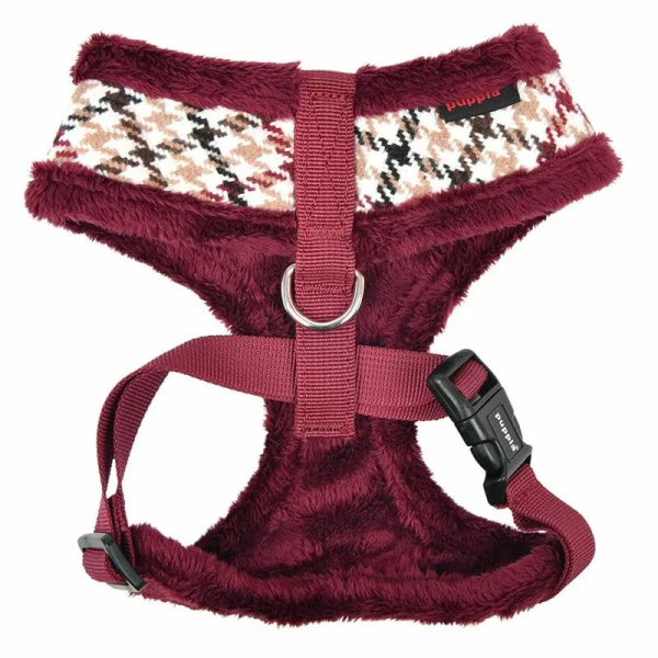 Harnais pour chien rouge KENT Puppia de dos