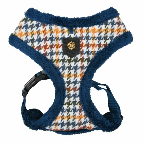 Harnais pour chien bleu KENT Puppia de face