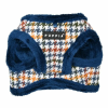 Harnais Veste pour chien bleu KENT Puppia de face