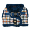 Harnais Veste pour chien bleu KENT Puppia de dos