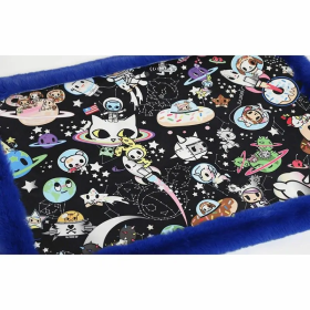 détails du motif du Tapis pour chat space dream le tapis rouge paris