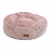 coussin pour chat rose velours côtelé designed by lotte