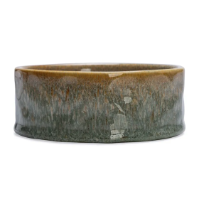 Gamelle pour chien en céramique verte JACE  Designed by Lottte