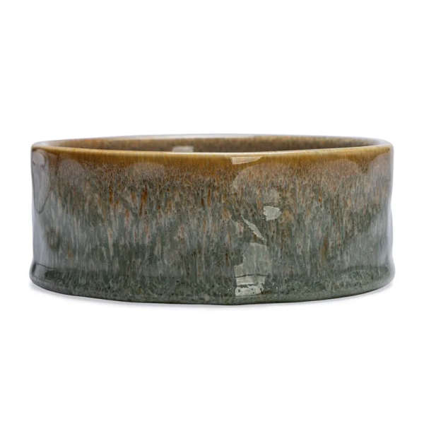 Gamelle pour chien en céramique verte JACE  Designed by Lottte